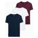 Ombre BASIC 3-pack cotton t-shirt set