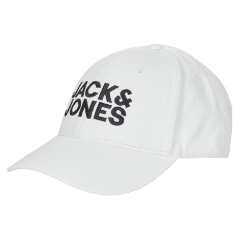 Jack & Jones  JACGALL BASEBALL CAP  Šiltovky Biela