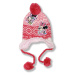 Detská zimná čiapka - Minnie Mouse, ružová