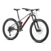 Horský bicykel MONDRAKER Foxy, black nimbus grey flame red