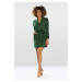 DKaren Housecoat Pola Green