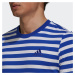 Adidas Essentials Stripey Embroidered Logo T-Shirt Mens