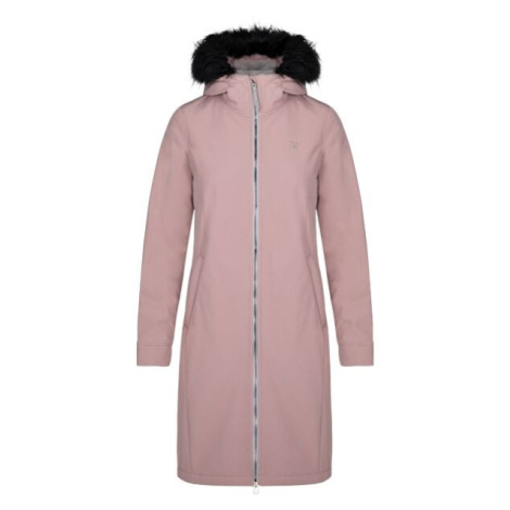 Loap LUNELLA Dámsky softshellový kabát, ružová, veľkosť
