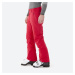 Pánske lyžiarske nohavice 500 regular - červené