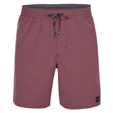 O'Neill ALL DAY SOLID HYBRID SHORTS Pánske šortky, červená, veľkosť