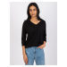 Black basic blouse Olivia