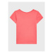 Guess Tričko A3RI01 K6YW1 Ružová Regular Fit