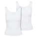 Women's 2-pack Basic Stretch Top White