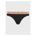 Emporio Armani Underwear Súprava 2 kusov klasických nohavičiek 163334 3R227 00020 Čierna