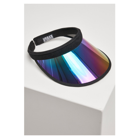 Holographic shield black/multicolor