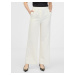 Orsay Cream women's wide trousers - Women's