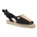 Castañer Espadrilky Panchi/001 023045-100 Čierna