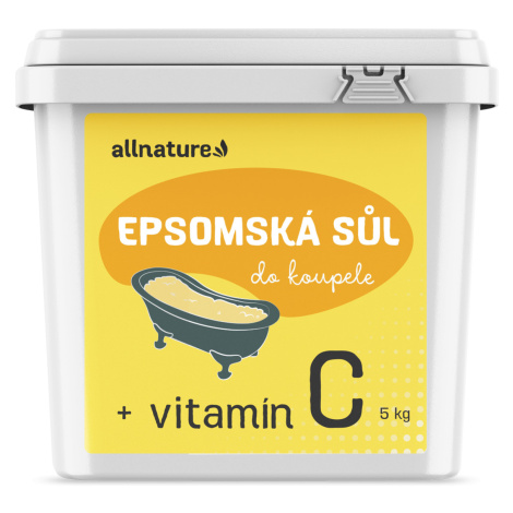 Allnature Epsomská soľ Vitamín C 5 kg