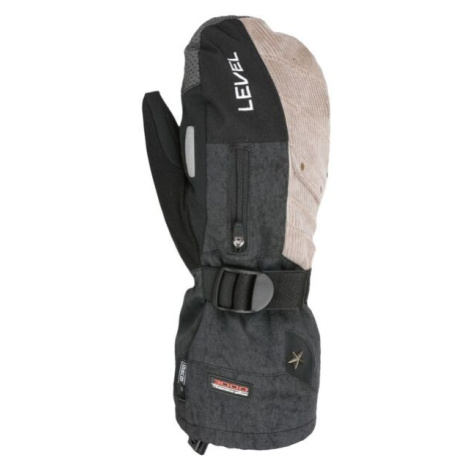 Level STAR MITT Pánske lyžiarske rukavice, čierna, veľkosť