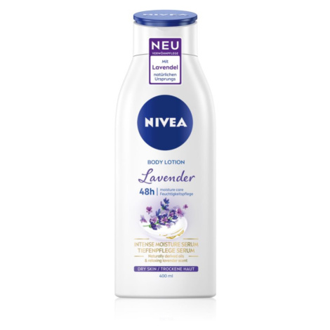Nivea Lavender telové mlieko s levanduľou
