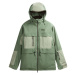 Picture STONE Pánska zimná bunda, tmavo zelená, veľkosť