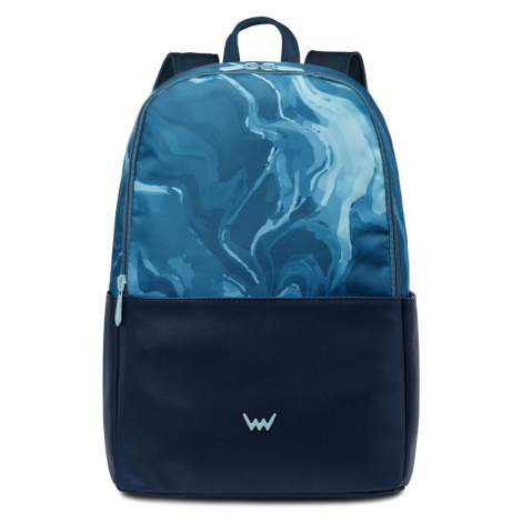 VUCH Zane Marble Blue Backpack