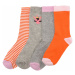 Trendyol Multicolored 4-Pack Girls' Knitted Socks
