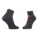 Levi's® Súprava 3 párov kotníkových ponožiek unisex 37157-0181 Čierna