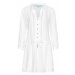 Melissa Odabash Košeľové šaty Scarlett CR Biela Regular Fit