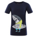 Children's cotton T-shirt ALPINE PRO SUNNO mood indigo variant pb