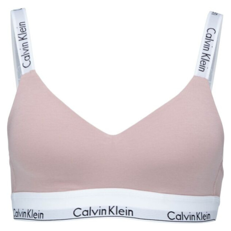 Calvin Klein LGHT LINED BRALETTE (AVG) Dámska podprsenka, ružová, veľkosť