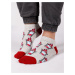 Yoclub Man's Ankle Funny Cotton Socks Pattern 3 Colours