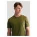 TRIČKO GANT REG SHIELD SS T-SHIRT JUNIPER GREEN