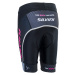 Detské cyklistické nohavice Silvini Team CP1436 black / pink
