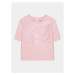 Karl Lagerfeld Kids Každodenné šaty Z92032 S Ružová Regular Fit