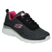 Skechers  12719-BKHP  Univerzálna športová obuv Čierna
