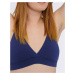 Organic Basics Core Triangle Bra Cobalt