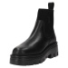 Karl Lagerfeld Členkové čižmy 'KOMBAT'  čierna