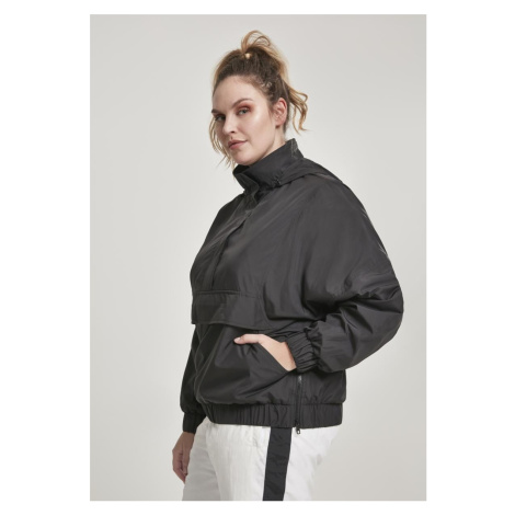 Women's Panel Pull Over Black Jacket Urban Classics