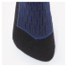 Lyžiarske ponožky 100 JQT čierno-biele