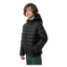 Chlapčenská bunda 4F JUNIOR BOYS JACKET JKUMP001-20S-DEEP BLACK