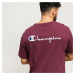 Champion Crewneck T-Shirt tmavofialové