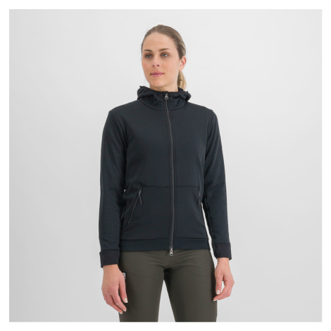 SPORTFUL Cyklistická zateplená bunda - METRO SOFTSHELL - čierna