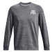 Mikina Under Armour Rival Terry Graphic Crew Pitch Gray Full Heather