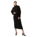Vero Moda Dámske šaty VMWIELD Slim Fit 10296782 Black XL