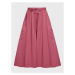Deha Culottes nohavice D83085 Ružová Relaxed Fit