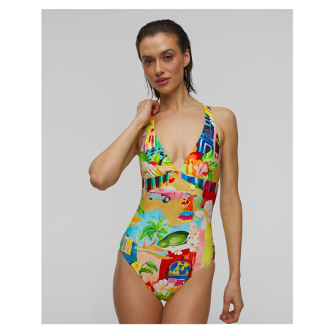 Dámske Jednodielne Plavky Seafolly Seafolly Deep V Neck One Piece