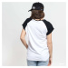 Tričko Urban Classics Ladies Contrast Raglan Tee White/ Black