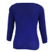 Dámsky oversize sveter Lena - modrý