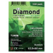 TLAMA games Obaly na karty Diamond Green: Standard (63,5x88 mm)