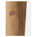 Dickies Bavlnené nohavice Double DK0A4XZE Kaki Slim Fit