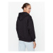 Champion Mikina Hooded Half Zip Sweatshirt 116581 Čierna Oversize