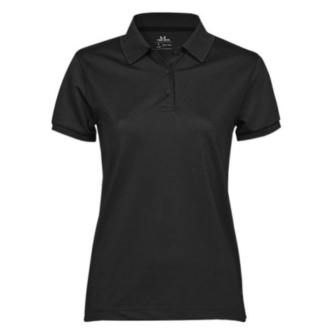 Tee Jays Dámske funkčné polo tričko TJ7001 Black