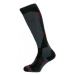 Lyžiarske podkolienky (ponožky) BLIZZARD Wool Performance ski socks, black wine red