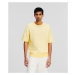 Sveter Karl Lagerfeld Kl Monogram Knitted Tee Lemon Drop